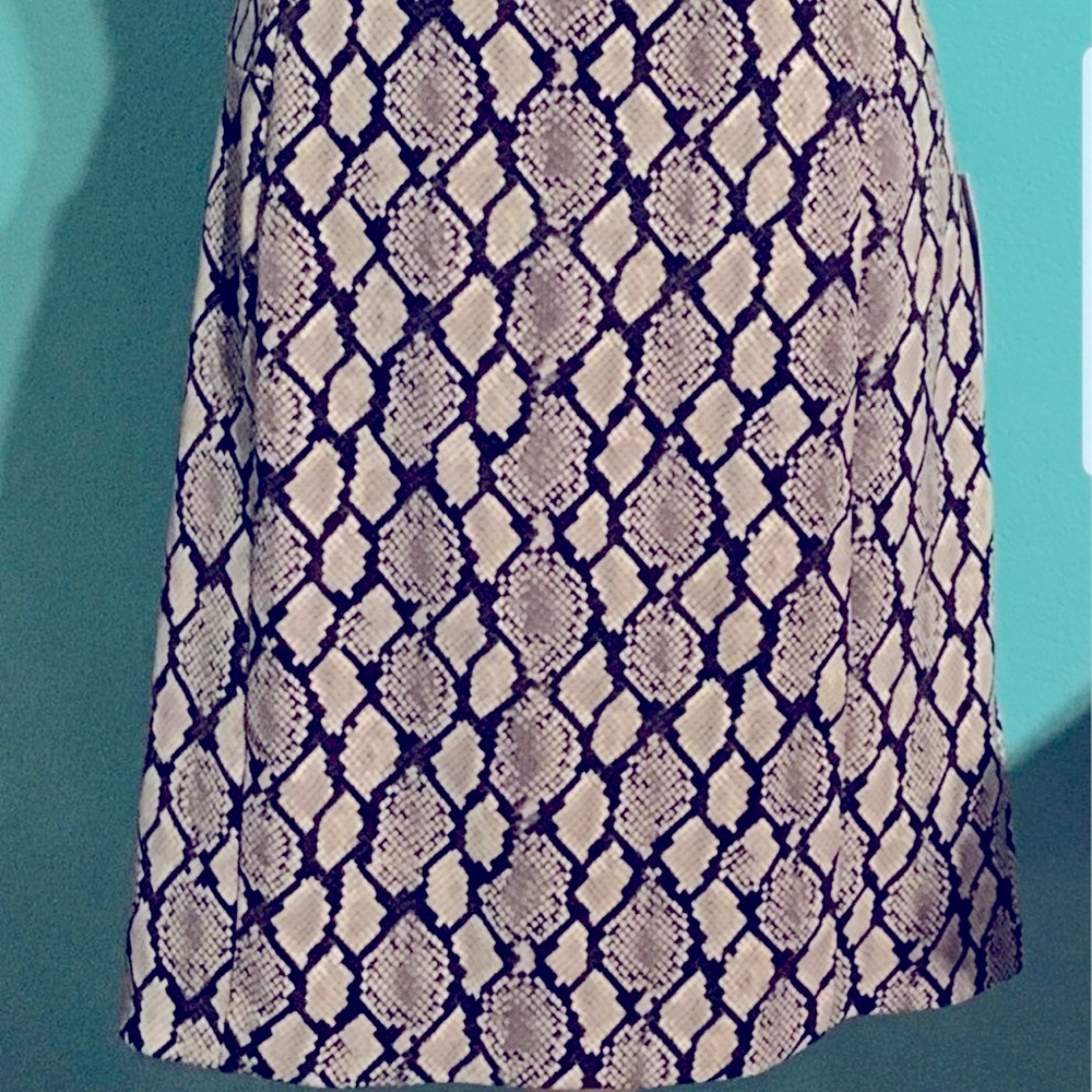 NWTS Michael Kors python print pencil skirt size XXL